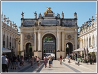 The Arc de Triomphe