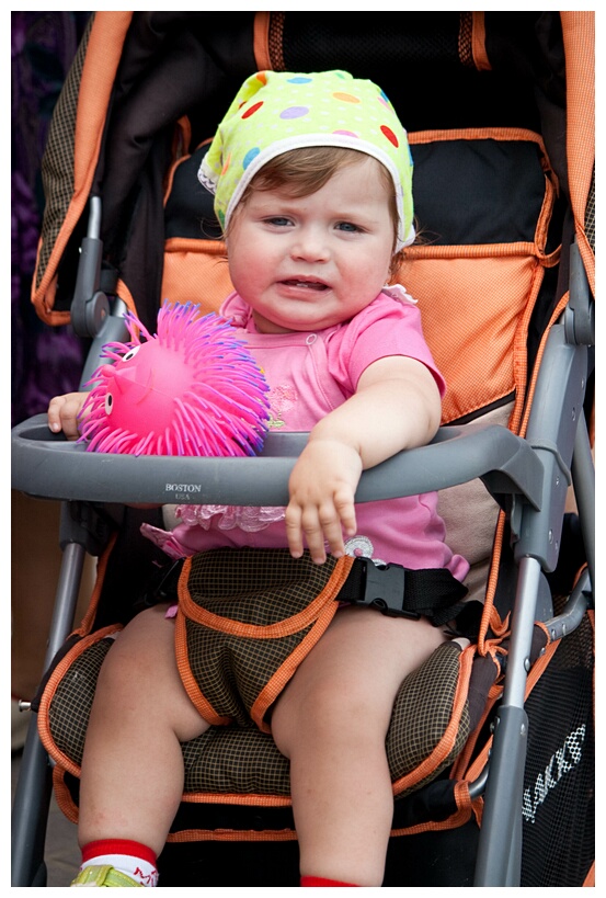 Baby with Scarf