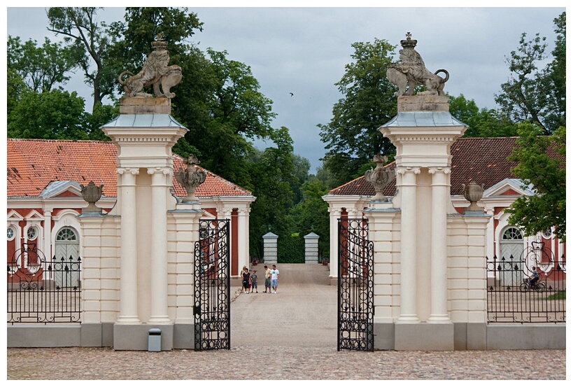 Rundale Palace Entrance