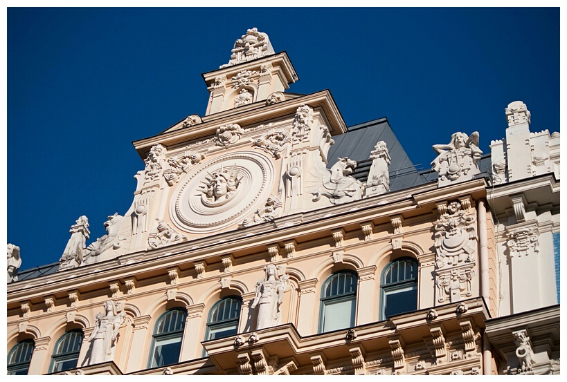 Riga Art-Nouveau Building