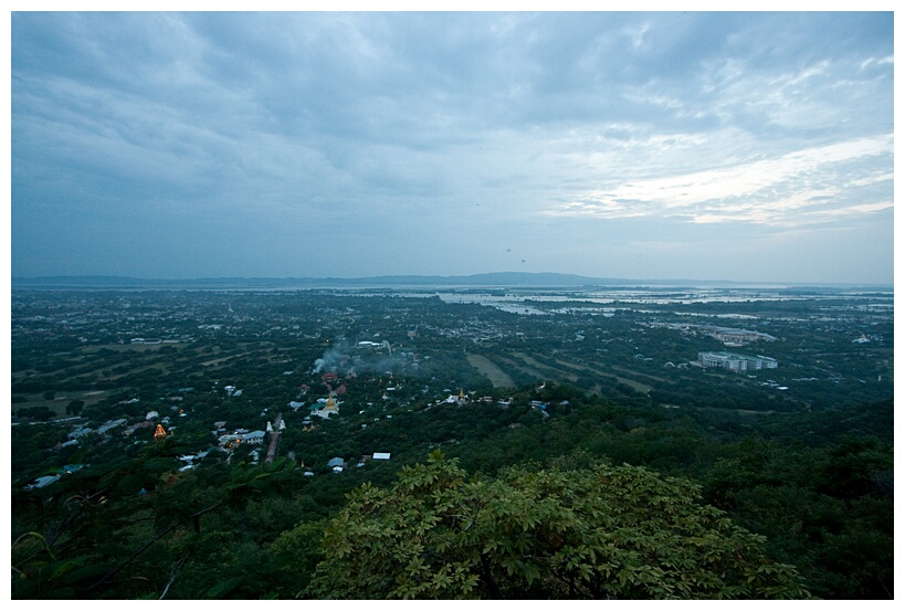 View from Mandalay Hill