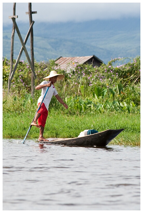 One-legged Rower