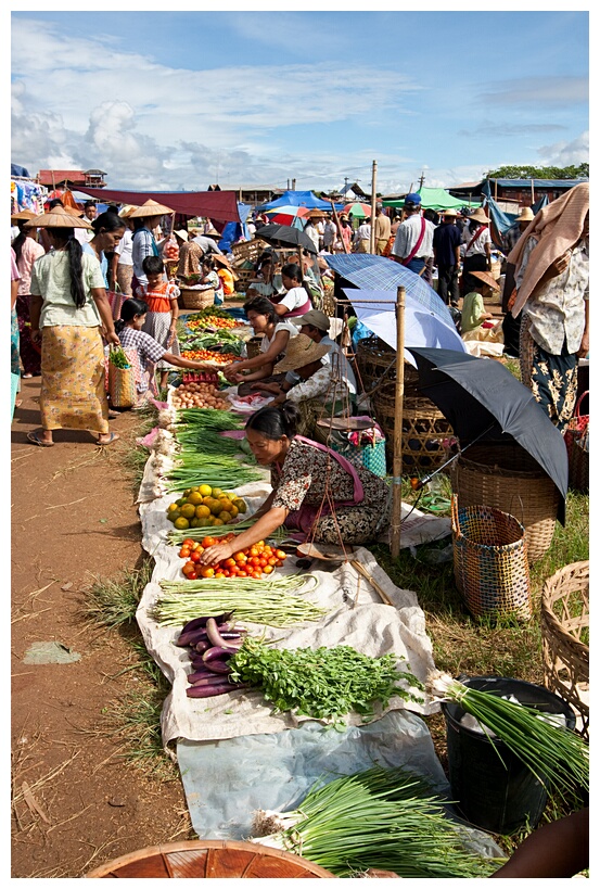 Inle Lake Local Market