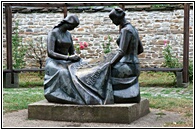 Women Embroidering