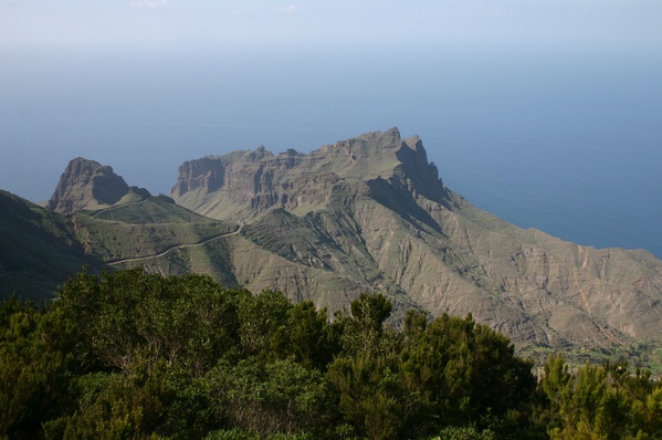 Hills in La Gomera