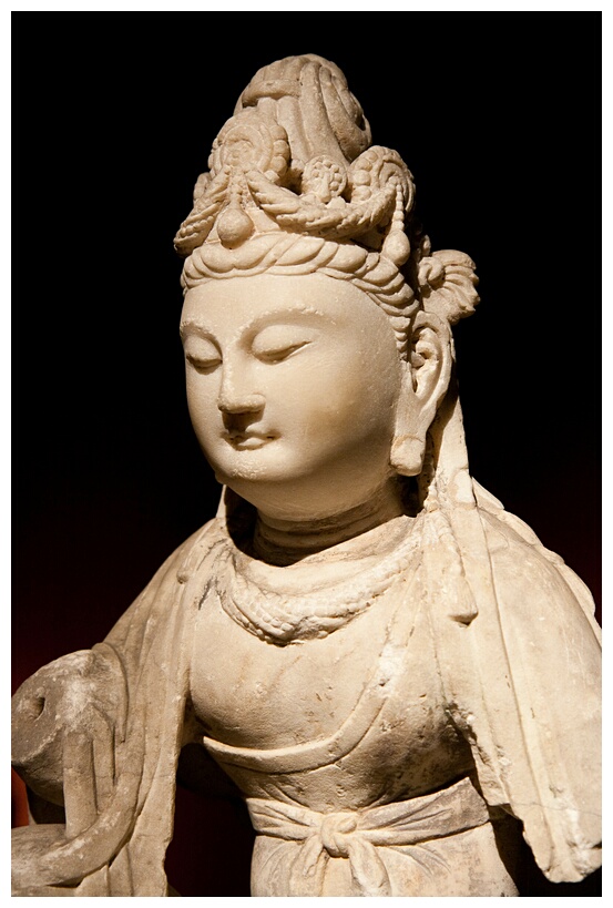 Stone Statue of Bodhisattva