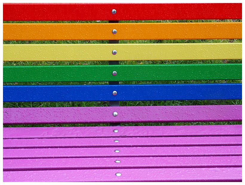 Rainbow Bench