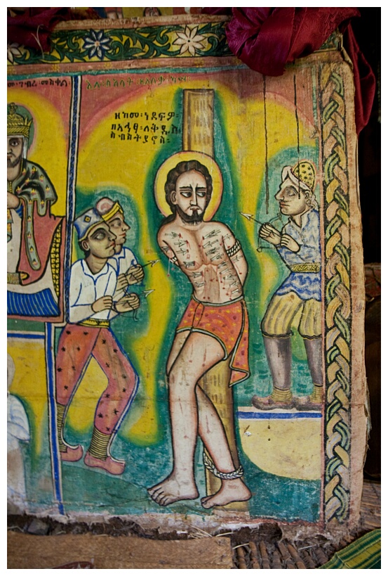 St Sebastian Tortured