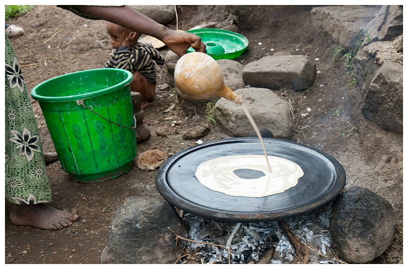 Cooking Injera