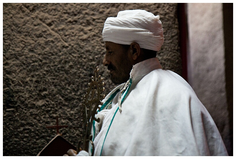 Priest with Cross