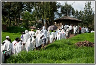 White-robed Pilgrims