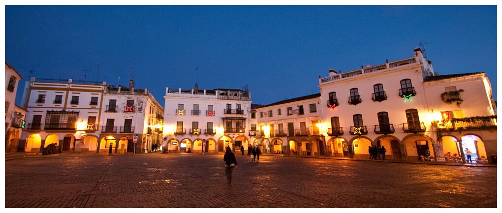 Atardecer en la Plaza Grande