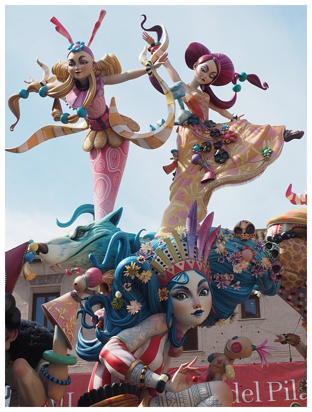 Falla Plaza del Pilar