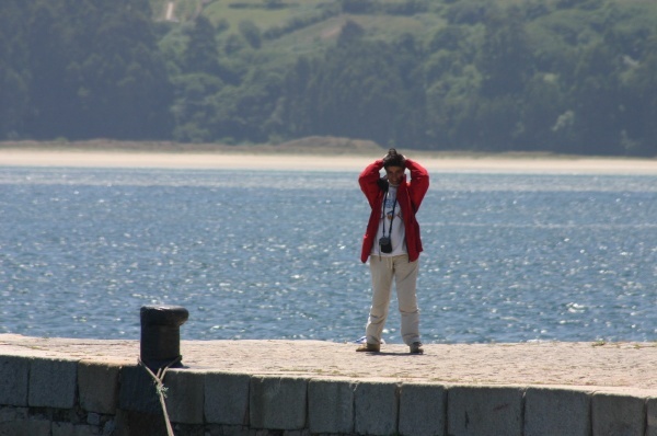 Windy day at Cedeira