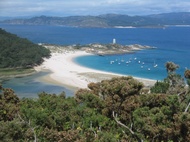 View from Alto das Cies