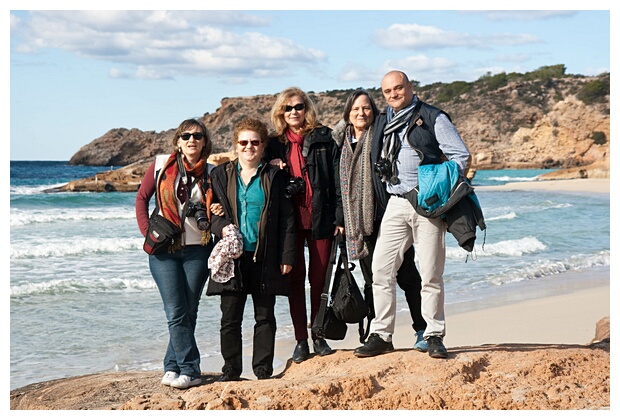 En Cala Tarida