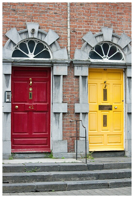 Coloured Doors