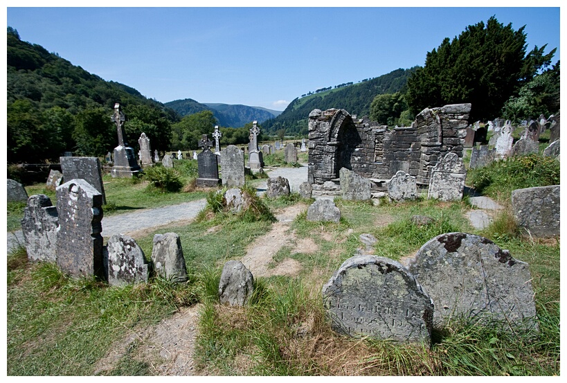 Glendalough Graveyard