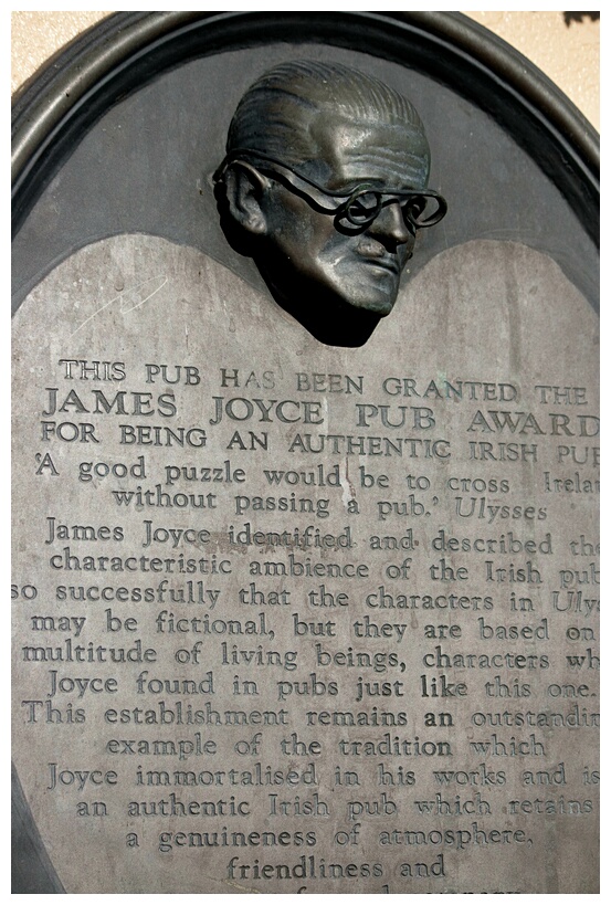 James Joyce Pub Award