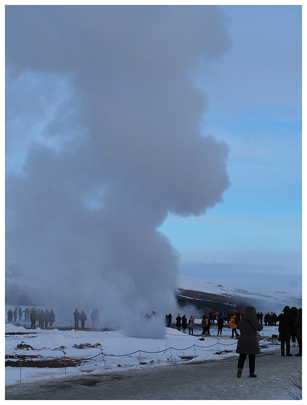 Geysir Eruption