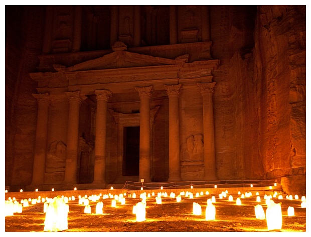 Petra at Night