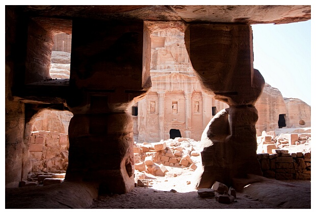 Inside a Nabatean Monument