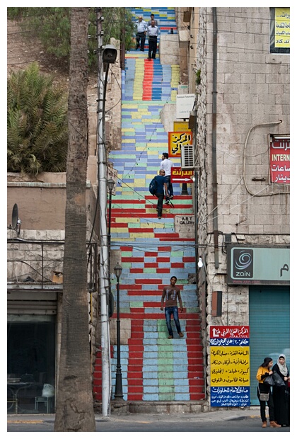 Coloured Stairs