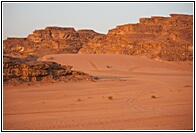 Sunrise in Wadi Rum