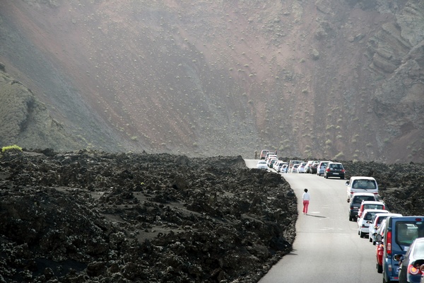 Entrada a Timanfaya