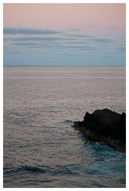 Atardecer en el Atlntico