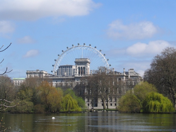 London Eye desde St.James Park