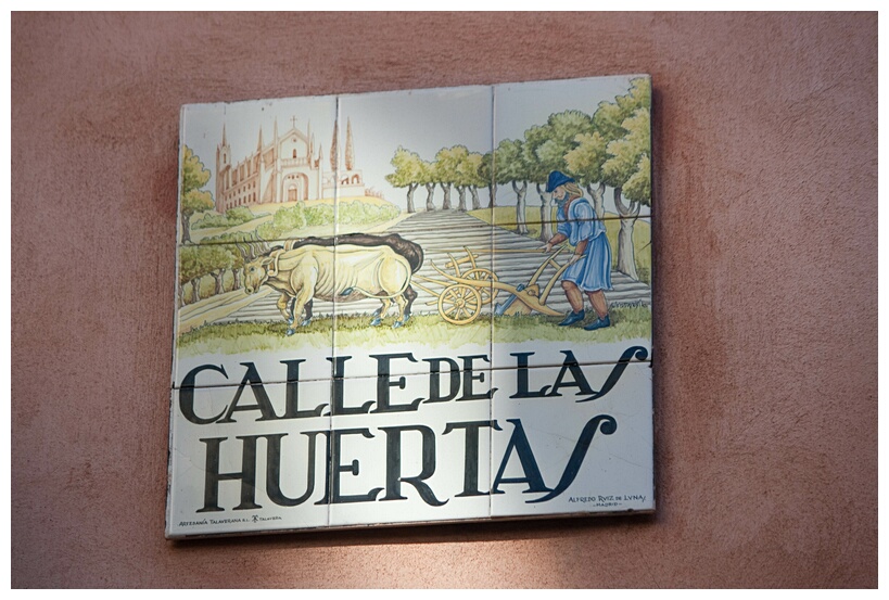 Calle de las Huertas