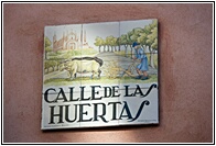 Calle de las Huertas