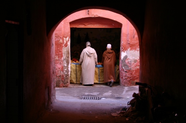 Two Men at the Market