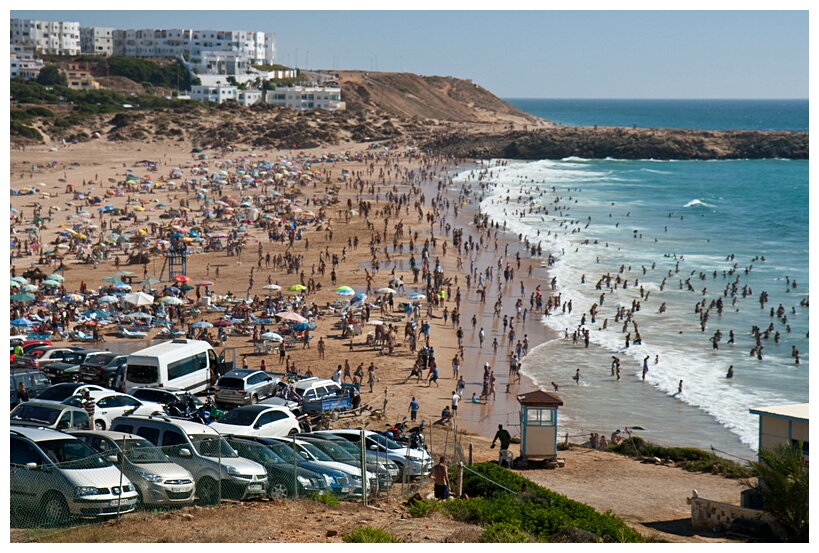 Crowded Beach