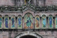 Detalle de la Iglesia de Santiago