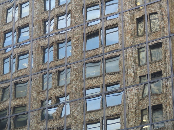 Windows reflected