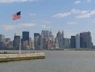 Manhattan from Liberty Island