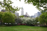 Washington Market Park in Tribeca