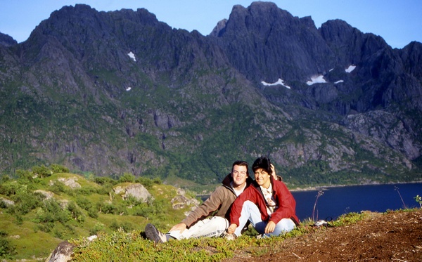 Posing at Lofoten