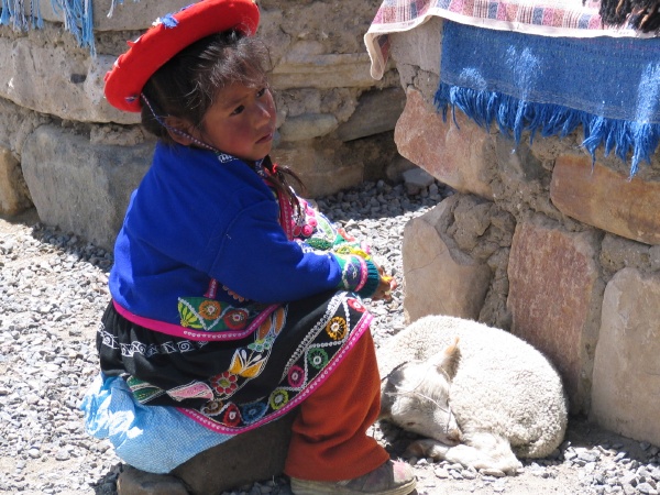 Nia con mascota