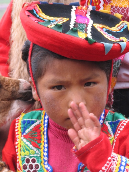 Nia en en Valle Sagrado