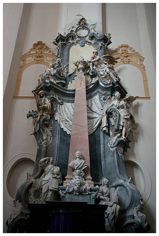 Rococo Tombstone