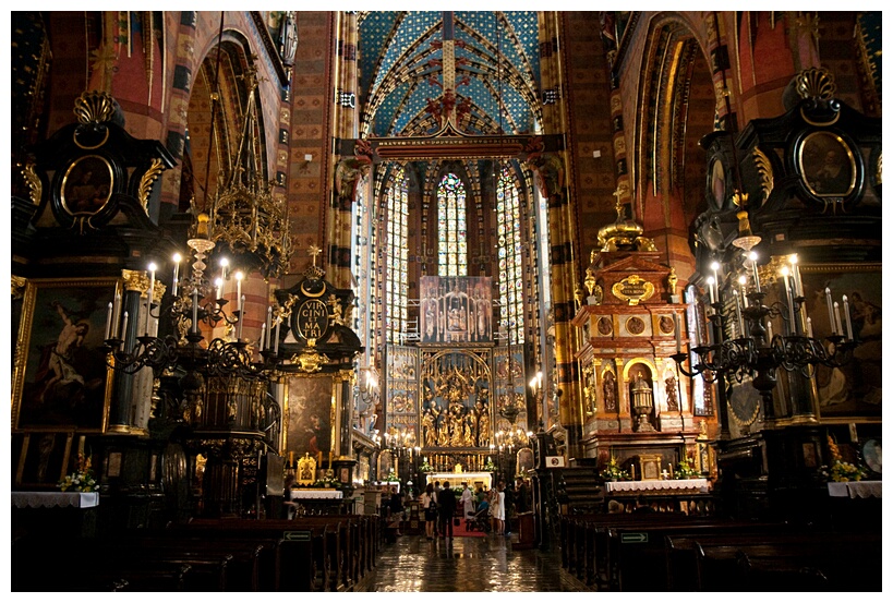 Interior of Church of St. Mary