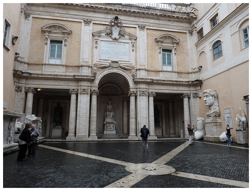 Palazzo dei Conservatori Courtyard