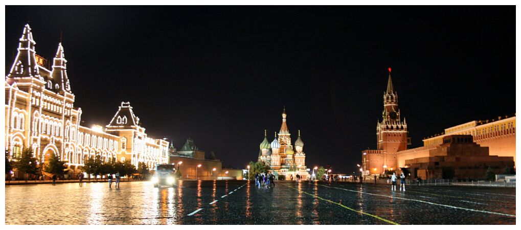 Red Square at Night