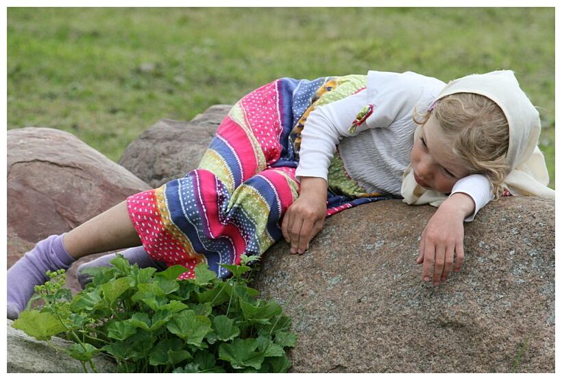 Resting on a Stone