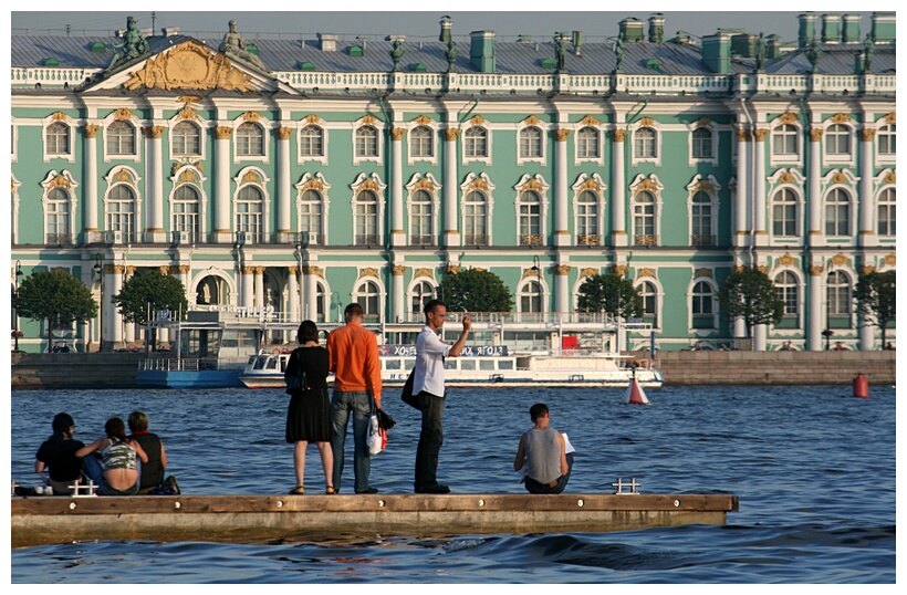 Winter Palace from Neva