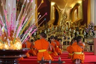 Monks Praying