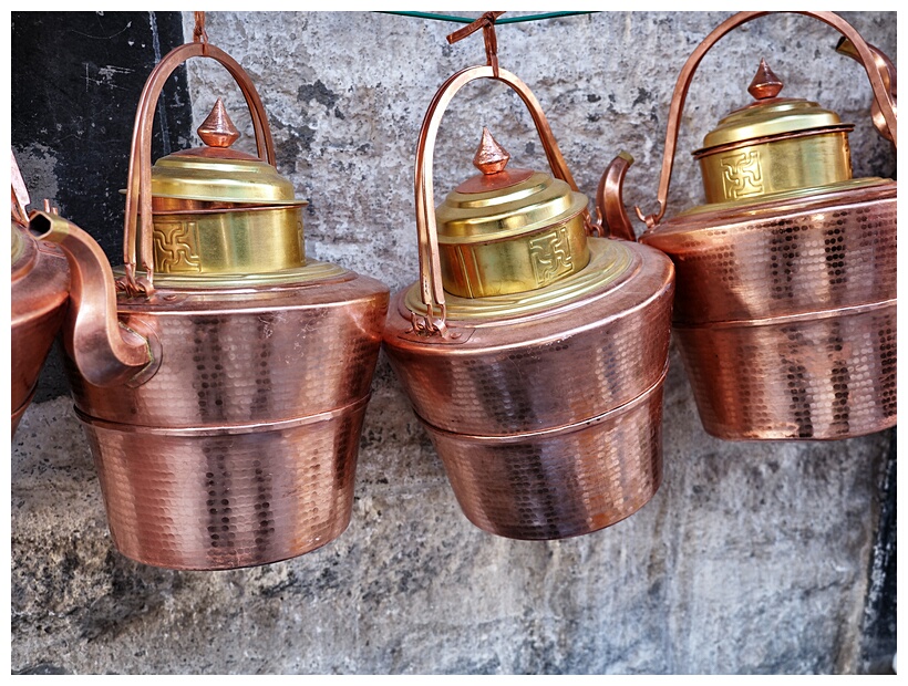 Brass Teapots